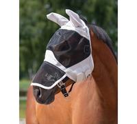 Masque anti-mouches solaire QHP Gris Pony