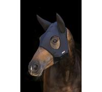 Masque anti-mouches titanium pour cheval Lami-Cell Noir Poney