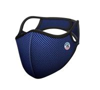FROGMASK - Masque de protection - Masque Anti-Pollen - Masque Anti-Pollution Vélo - Moto - Lavable - Réutilisable - Bleu - Taille XL - 1 Filtre FFP2 Inclus - Made in France - Livraison Offerte.