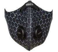 Masque anti-smog Delta Hex Silver Broyx - Black L