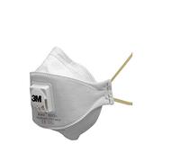 Masque antipoussière pliable 3 panneaux 3M™ Aura™ 9312+ - FFP1, avec soupape Coolflow™ - boîte de 5, Certifié EN sécurité