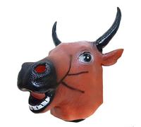 Masque attrayant sur le thème du cheval pour la rotation du costume, la thérapie du jeu et le divertissement de groupe en vinyle avec sangle équilibrée flexible pour tous les utilisateurs (chien)