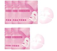 Masque au collagène，Pink Collagen Gel Mask,Bio Collagen- hydratant hydratée | Masque Visage au Collagène,MVisage Hydratant Raffermissant ，Hydration Anti-wrinkle Rejuvenating ，sans Effet Collant-éclatant