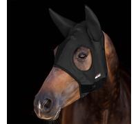 Masque avec les oreilles pour cheval Lami-Cell Noir M