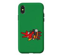 Masque Aztec Wind God Ehecatl pour garçons Coque pour iPhone X/XS