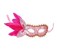 Masque Bal Masque Homme Bal Masqué Deguisement Carnaval Yeux Fête Yeux Deguisement Vénitiens En Dentelle Avec Plume Loup Halloween Vampire Sexy De Masqué Femme Vénitien Couple Mascarade Femme Noir