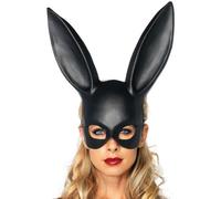 Masque bdsm de lapin noir