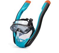 Masque Bestway S/M Avec Bouchon De Snorkeling Hydro-Pro Flowtech 24060
