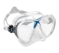 Cressi Masque de plongée Big Eyes Evolution Crystal Silicone – Clair/Bleu