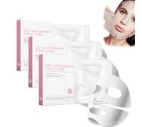 Masque Bio Collagene Visage, Mask Collagen, Masque Collagene Mask, Masque Bio Collagene Visage, Bio-Collagen Real Deep Mask, Collagen Mask Overnight (3PC)