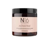 Masque Bio Kératine N16 Professionnel - Réparateur -Certifié Cosmos Organic ECOCERT - Sans Sulfate Parabène Marque Française - 500ml