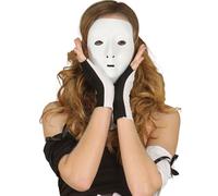 Masque Blanc En Carton Idéal Pour Décorer (Taille Unique) Multicolore