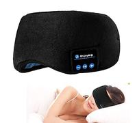 Masque Bluetooth pour Les Yeux, Masque de Sommeil avec Sangle Réglable, Masque de Sommeil avec Écouteurs pour les Personnes Dormant sur le Côté, L'insomnie, Les Voyages, Le yoga, La Sieste