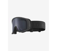 Masque Bollé Mammoth noir avec verre à effet miroir Grey