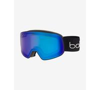 Masque de ski BOLLÉ NEVADA noir mat verre croisé bleu var.