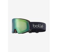 Masque Bollé Nevada noir mat avec verre photochromique Phantom Green Emerald