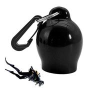 Masque buccal de plongée avec tuba - 5 cm, protection respiratoire en silicone, support à clip anti-poussière | Accessoire portable pour la récupération d'eau, les sports océaniques, l'aventure, le