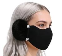 Masque buccal d'hiver - Respirant, coupe-vent, masque pour temps froid, système d'accessoires de protection pour sports de plein air, cyclisme, ski, randonnée à la neige, trajets - Solution