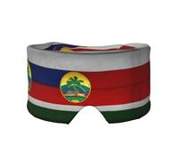 Masque cache-oreilles et yeux imprimé drapeau d'Hawaï - Bandeau de voyage réglable pour yoga - Garde au chaud - Aide confortable