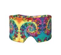 Masque cache-oreilles et yeux imprimé ours dansant Thanksgiving - Bandeau réglable pour yoga, voyage, garde au chaud et confortable