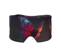 Masque cache-oreilles et yeux imprimé papillon - Doux et respirant, idéal pour les voyages, la méditation et une utilisation nocturne