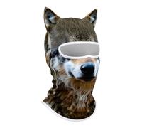 Masque Cagoule Intégral À Impression 3D Visage Réaliste, Cagoule Polyester Séchage Rapide, Accessoire Déguisement Pour Ski, Moto, Fêtes Cosplay Et Sorties Extérieures