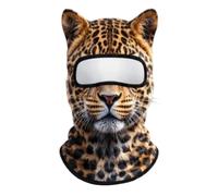 Masque Cagoule Intégral À Impression 3D Visage Réaliste, Cagoule Polyester Séchage Rapide, Accessoire Déguisement Pour Ski, Moto, Fêtes Cosplay Et Sorties Extérieures