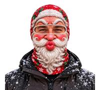 Masque Cagoule Intégral À Impression 3D Visage Réaliste Intégrale pour Ski, Moto & Fêtes De Ski Imprimé
