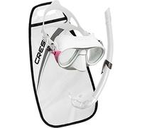 Cressi Calibro And Corsica Snorkeling Set Blanc