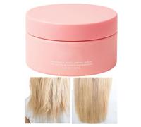 Masque capillaire à action rapide, en 10 minutes, complexe multi-superaliments nourrissant infusé d'huile de ricin, pot portable compact de 100 g pour les types