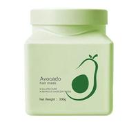 Masque capillaire à l'avocat pour un soin intensif, masque réparateur pour cheveux secs et endommagés, sans silicone, réparation de pointes fourchues, masque nourrissant pour cheveux secs et abîmés