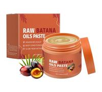 Masque capillaire à l'huile de Batana - 100 g - Soin naturel en profondeur avec pâte d'huile de batana brute - Nourrit le cuir chevelu, renforce les racines des cheveux et favorise la croissance des