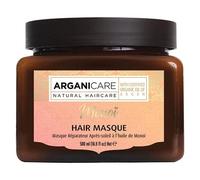ARGANICARE Masque Réparateur Après-Soleil à l'Huile de Monoï, Enrichi en Vitamine E et B5, 500 ml, pour Cheveux Abîmés