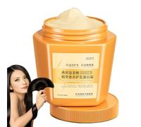 Masque capillaire au collagène - 500 ml - Après-shampoing nourrissant - Crème hydratante et réparatrice - Soin des cheveux pour cheveux très secs - Cheveux abîmés - types de cheveux