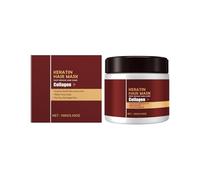 Masque capillaire au collagène, à l'huile d'argan au collagène, réparation en profondeur pour cheveux très secs, cheveux abîmés, Repair & Care Keratin Reconstruct, soin des cheveux secs (100 g)