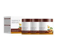 Masque capillaire au collagène, cure capillaire à la kératine avec 4 protéines hydrolysées, huile marocaine et avocat, après-shampoing nourrissant, extraits de gentiane de calendula pour cheveux secs