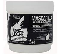 Masque capillaire aux protéines de lait Ligao de Leche 454g, masque cheveux nourrissant riche en protéines pour cheveux. Masque capillaire protéiné qui contient des acides aminés et des vitamines