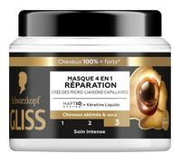 Masque Capillaire - GLISS - 4en1 Réparation - 400ml