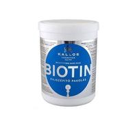 Kallos KJMN Professional Masque capillaire Biotine pour cheveux fins, fragiles et cassants 1000 ml