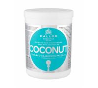 Masque capillaire - KALLOS - Noix De Coco - 1000ml - Cheveux secs - Hydratation optimale
