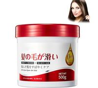 Masque capillaire lisse et hydratant, masque capillaire lisse kératine, poils de conditionnement en profondeur ma-sk, kératine ha-ir de réparation sérum, hydratant et nourrissant (1pcs)