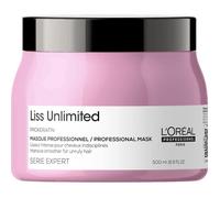 Masque capillaire - L'Oréal - Liss Unlimited - 500M - Tous types de cheveux - Mixte