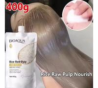 Masque Capillaire Magique À La Kératine Au Riz, Réparation En 5 Secondes Des Poils Crépus Endommagés, Doux, Lisse, Brill,1-400 Ml