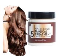 Masque capillaire nourrissant miracle Crème réparatrice capillaire Masque capillaire au collagène Restaure les cheveux doux en 5 secondes Convient aux cheveux secs et abîmés