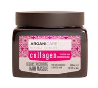 Arganicare Masque réparateur Collagène Haute hydratation Cheveux fins & sans volume 500 mL