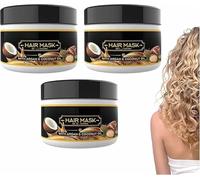 Masque capillaire réparateur instantané à la kératine, Masque capillaire magique, Soin naturel réparateur, Nourrissant et embellissant, Après-shampoing profond pour cheveux secs et abîmés