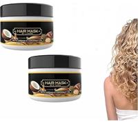 Masque capillaire réparateur instantané à la kératine, Masque capillaire magique, Soin naturel réparateur, Nourrissant et embellissant, Après-shampoing profond pour cheveux secs et abîmés