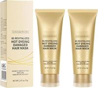 Masque capillaire revitalisant « 8 secondes » pour cheveux abîmés par la chaleur et les colorations ; soin réparateur et hydratant en profondeur ; lisse instantanément les frisottis et redonne de la b