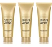 Masque capillaire revitalisant « 8 secondes » pour cheveux abîmés par la chaleur et les colorations ; soin réparateur et hydratant en profondeur ; lisse instantanément les frisottis et redonne de la b