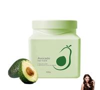 Masque capillaire revitalisant profond à l'avocat, masque capillaire épaississant et traitement en profondeur, nourrit les cheveux secs et abîmés et favorise la pousse.